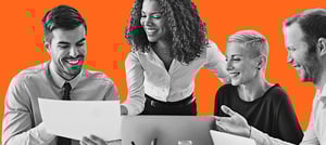 Pessoas trabalhando juntas