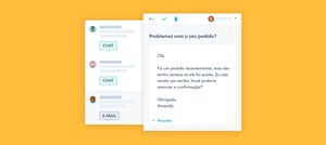 Telas de atendimento ao cliente