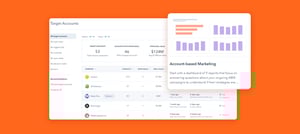 Tela de campanha ABM executada no HubSpot