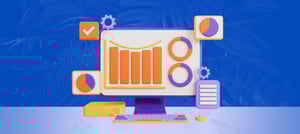 Computador com engrenagens mostrando como integrar HubSpot ao CRM existente.