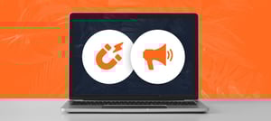 Ícones representando Inbound e Outbound Marketing - Tropical Hub