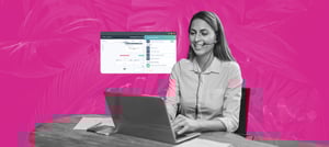 Mulher conhecendo os tipos de automação do Service Hub HubSpot - Tropical Hub