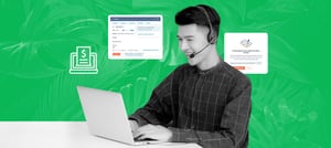 Representante de vendas da área comercial estuda como o HubSpot Quotes pode ajudar a transformar leads em clientes com propostas e orçamentos eficientes