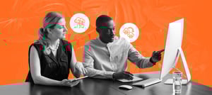 Profissionais pesquisando sobre migração de software de CRM e quando realizar essa transição