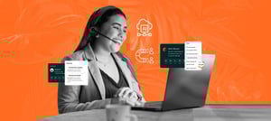 Profissional analisando ferramentas HubSpot para gerar leads com IA