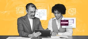 Profissionais conferindo os erros mais comuns ao implementar CRM com IA