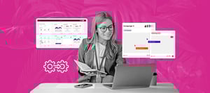 profissional conferindo o guia prático do Marketing Studio Hubspot - Tropical Hub