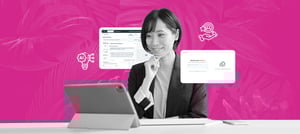 Profissional estudando prospecção ativa com IA na HubSpot e Tropical Hub