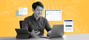 Agentes de IA operando automação com IA - HubSpot - Tropical Hub
