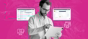 Tropical Hub: Diagrama estratégico mostrando automação inteligente integrada a CRM, dados e arquitetura corporativa para reduzir ruído operacional