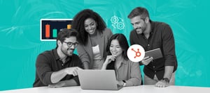 HubSpot multi-hub integrando Marketing, Vendas, Atendimento e Dados 